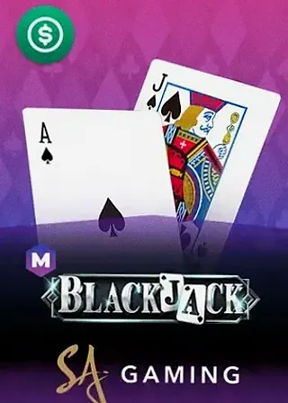 M Blackjack live game cover