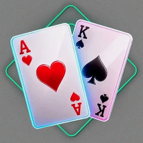 Ace and king playing cards