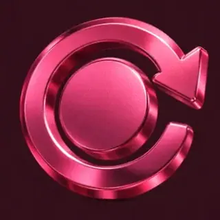 Gold circular arrow — Run4Win
