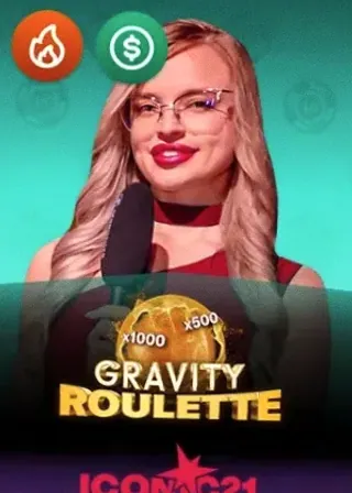 Gravity Roulette live game cover