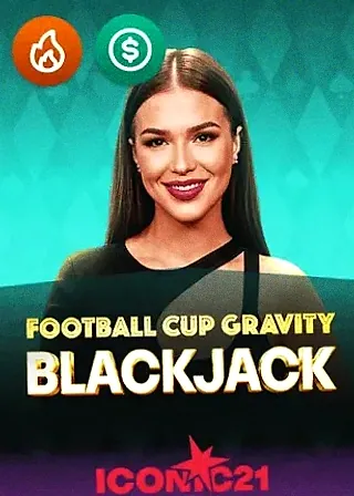 Football Cup Gravity Blackjack live game cover