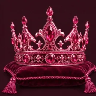 Gold crown on cushion — Run4Win