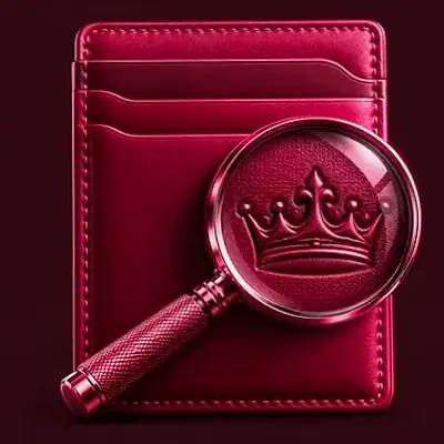 Wallet and magnifier — Run4Win