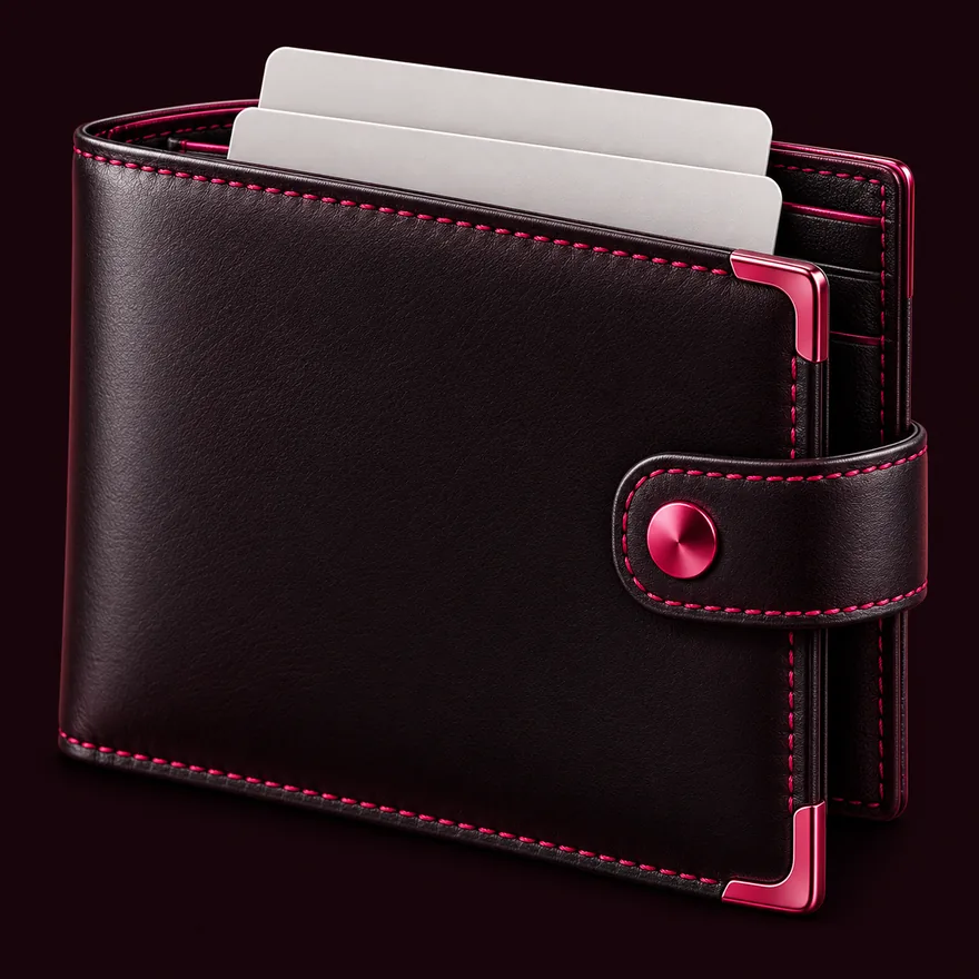 Leather wallet — Run4Win